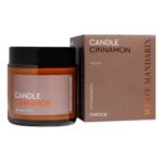 Аромасвіча CANDLE CINNAMON SPA-догляд для шкіри рук. Захист та пом'якшення. White Mandarin