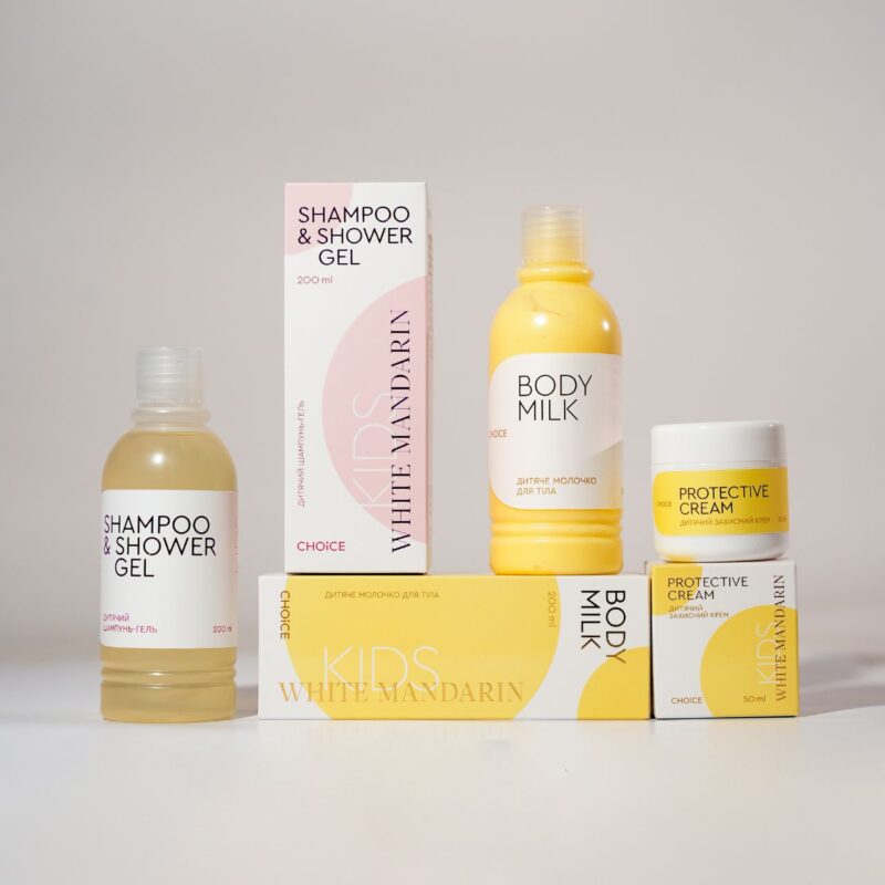 Дитяче молочко для тіла серії White Mandarin