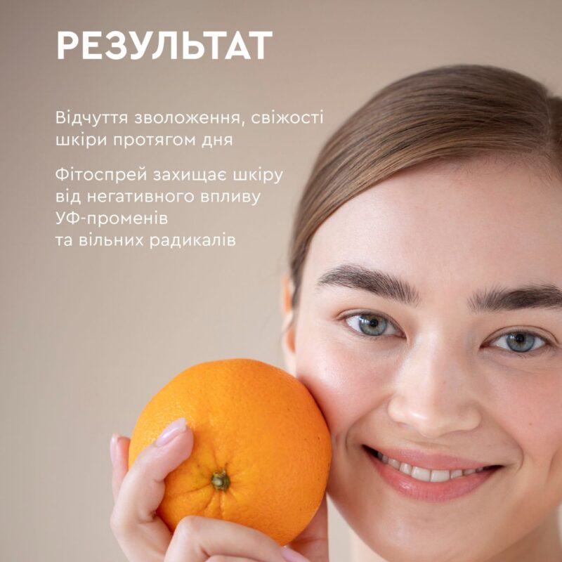 Фітоспрей на термальній воді White Mandarin. Зволоження та омолодження шкіри. 200 мл