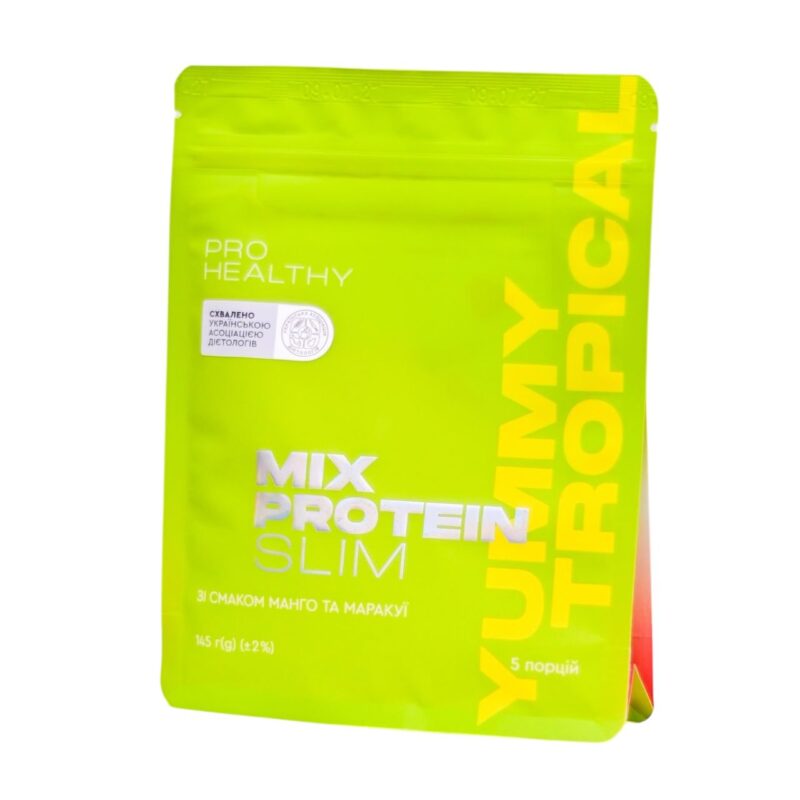 Mix Protein Slim Yummy Tropical. Смак Манго та Маракуї