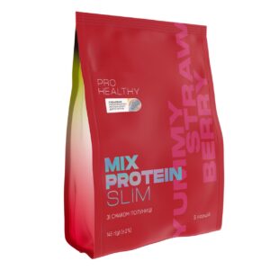Mix Protein slim Yummу Strawberry. Полуничний
