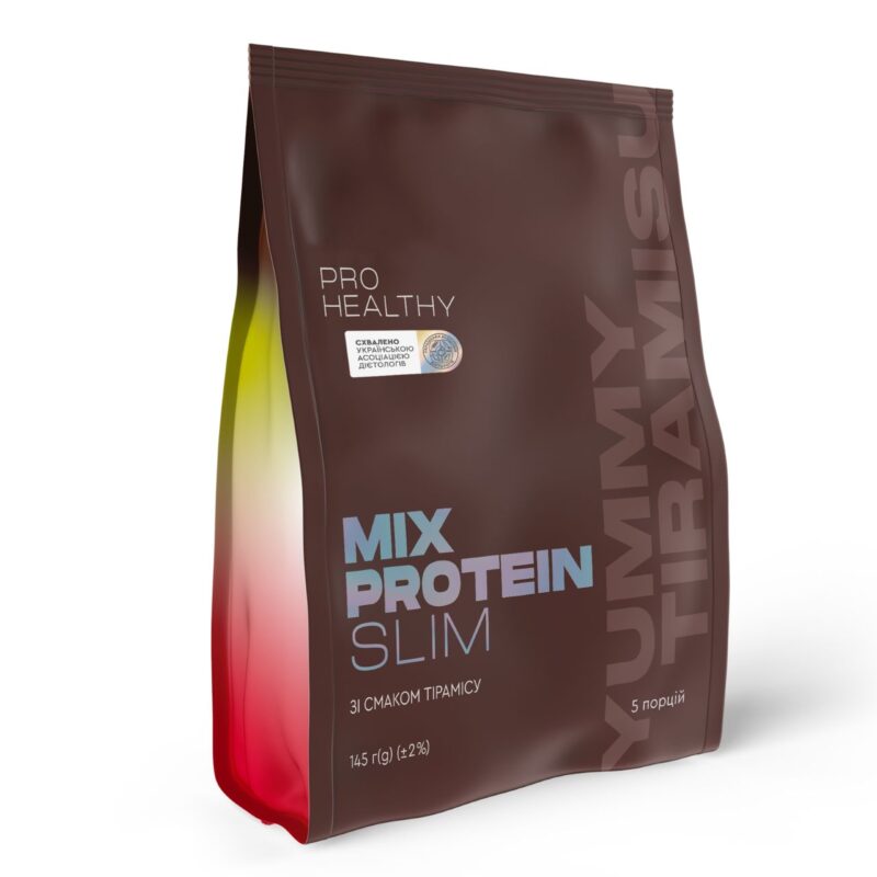 Mix Protein slim Yummу Tiramisu. Низькокалорійний поживний коктейль