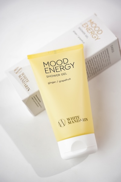 Гель для душу MOOD ENERGY. Очищення, тонізація, лімфодренаж. 150 мл 1 Shower Gel Mood Energy White Mandarin