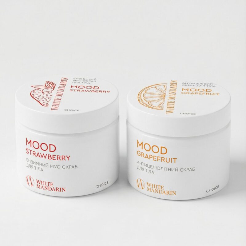 Антицелюлітний скраб «MOOD GRAPEFRUIT» White Mandarin